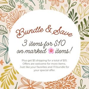 3/$10 🌸 Closet Offer!